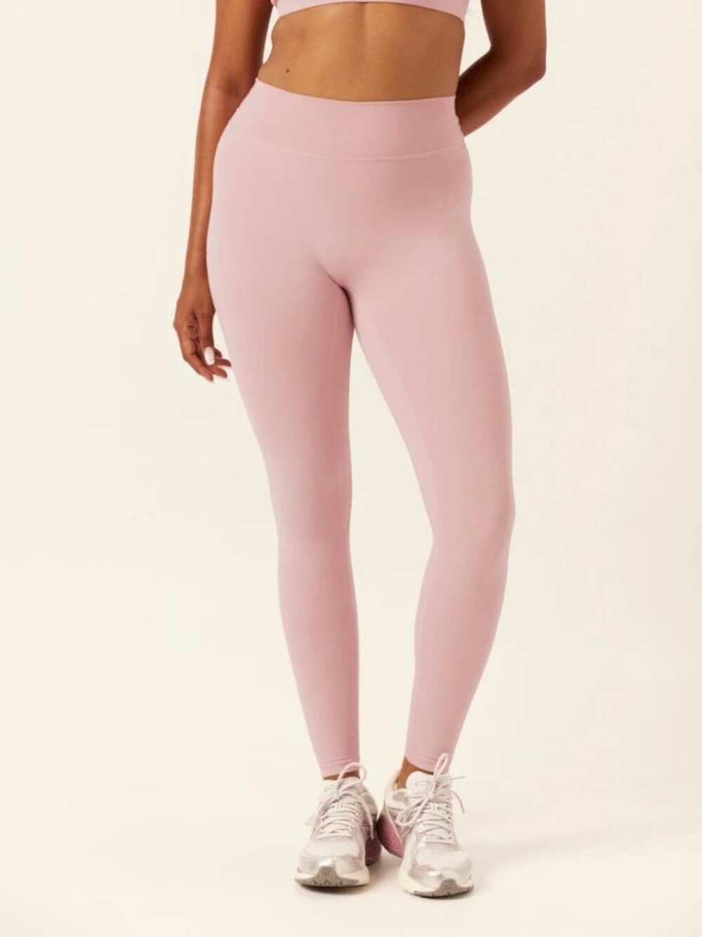 CSB Form Invisible Scrunch Leggings Size Medium in Dusty Pink